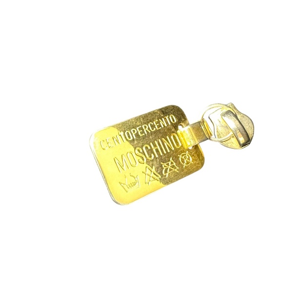 Vintage MOSCHINO Black Nylon Logo Crossbody Bag Purse - Picture 9 of 14